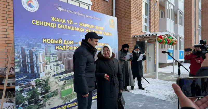 Заречный кентінің тұрғындары жаңа қонысқа көшті