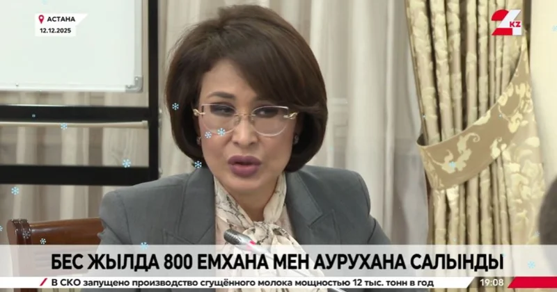 Бес жылда 800 емхана мен аурухана салынды