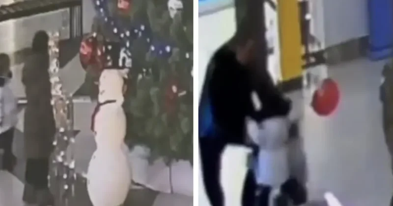 Көкшетауда сауда орталығында кішкентай баланы тоқ соқты