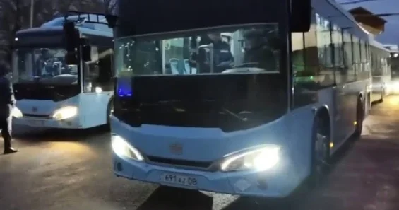На неисправных автобусах возили пассажиров в Жамбылской области