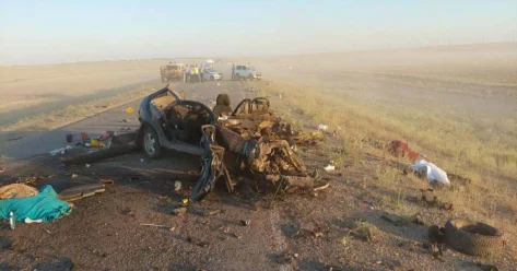 Более 50 тысяч людей пострадали при ДТП в Казахстане