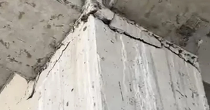 Түркістанда қоғамдық моншаның сапасыз құрылысы туралы видео тарады