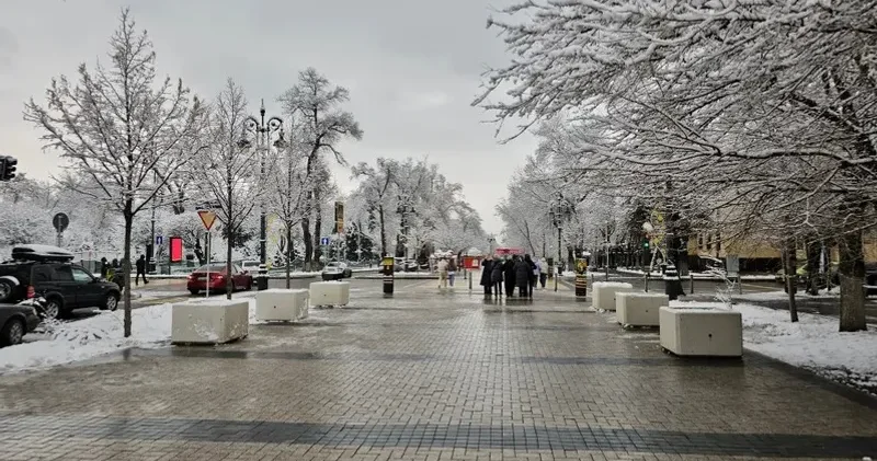 Алматыда тағы да қар жауады. Синоптиктер өз болжамымен бөлісті
