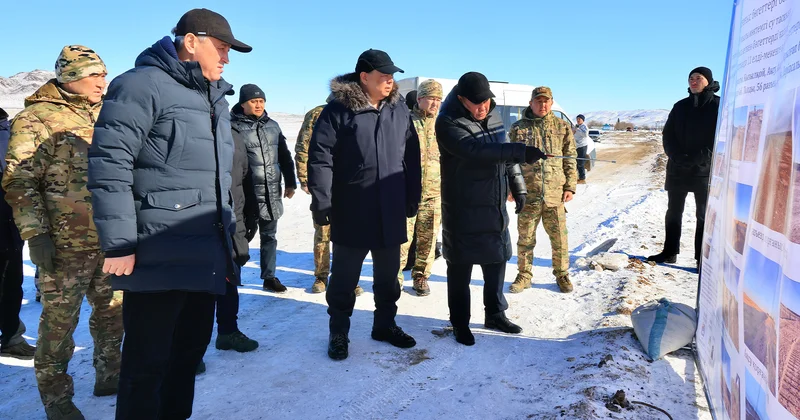 Қанат Бозымбаев Қарағанды облысындағы бөгеттер мен су қоймаларын тексерді