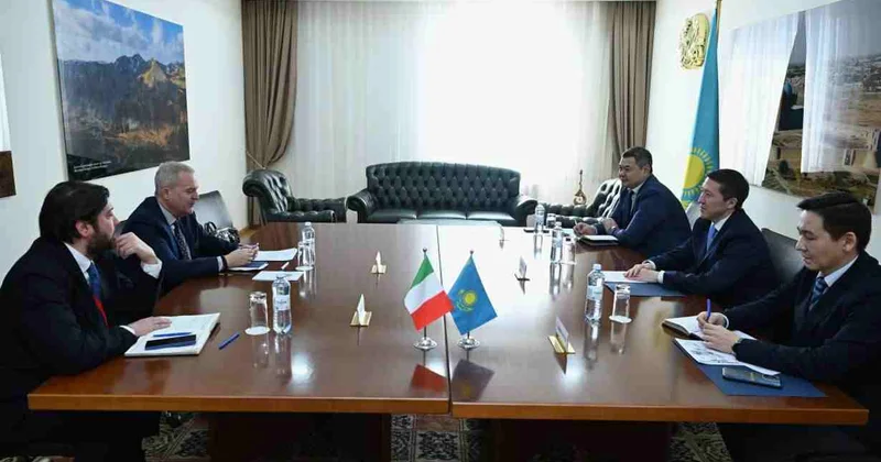 Қазақстан мен Италия жаңа бірлескен жобаларды талқылады