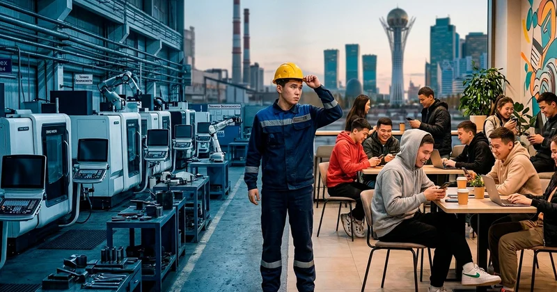 Жастар зауытта жұмыс істегісі келмейді: Машина жасау саласы қалай дамып жатыр