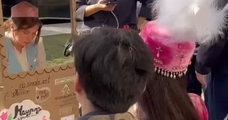 Видео с художницей и полицией в Алматы вызвало бурную реакцию в Cети