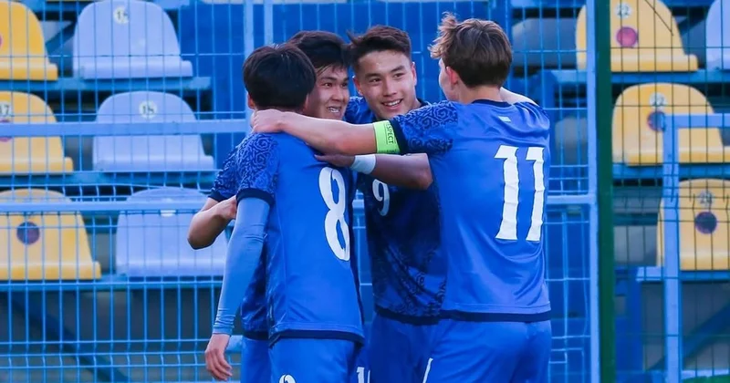 Сборная Казахстана выиграла первый матч элитного квалификационного раунда Евро 2026