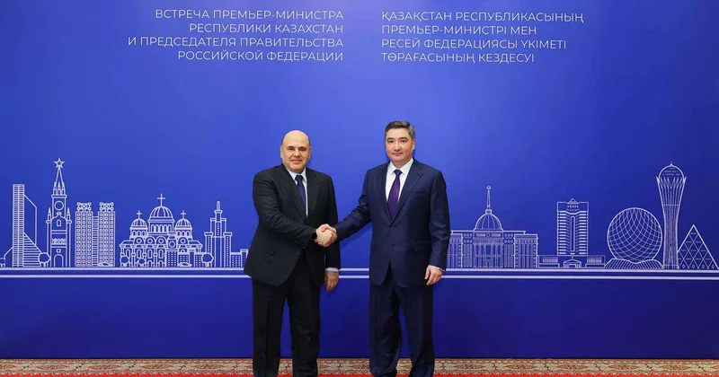Олжас Бектенов и Михаил Мишустин обсудили развитие торгово экономического сотрудничества