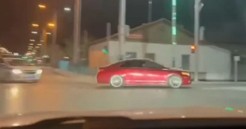 Погоню полицейских за машиной нарушителя сняли на видео в Кызылорде (видео)