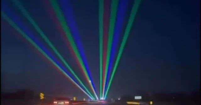 Лазерный луч защитит на дороге