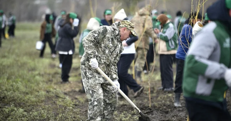 Ақтөбе өңірі республикалық ағаш отырғызу акциясына қолдау білдірді