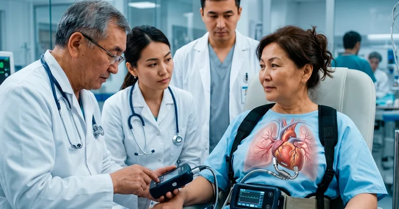 Тоққа тәуелді жүрек: LVAD пен өмір сүріп жатқан жандар