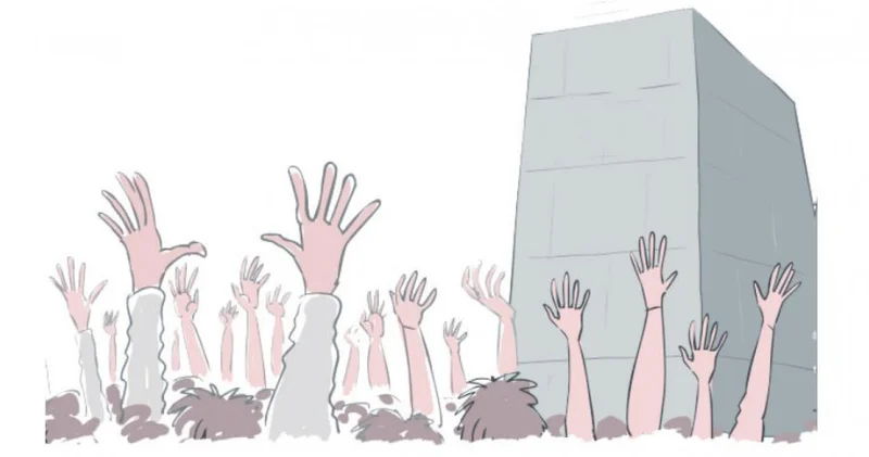 Тасқа айналған ауыл