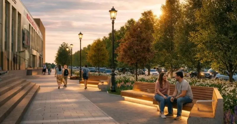 Коммуникации, велодорожки, озеленение: как проходит благоустройство проспекта Момышулы в Астане