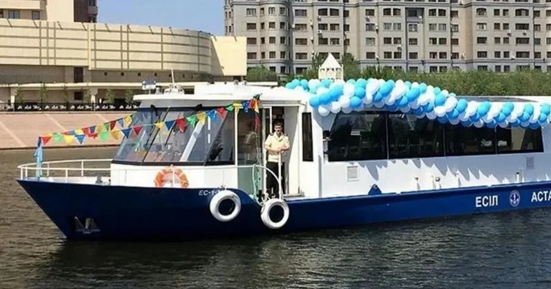 Экскурсионные теплоходы начнут курсировать по Есилю в Астане с 1 мая