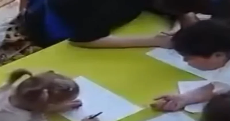 Теміртауда бейнебақылау камераларындағы жазбаны көргеннен кейін балабақша тәрбиешісі жұмыстан босатылды