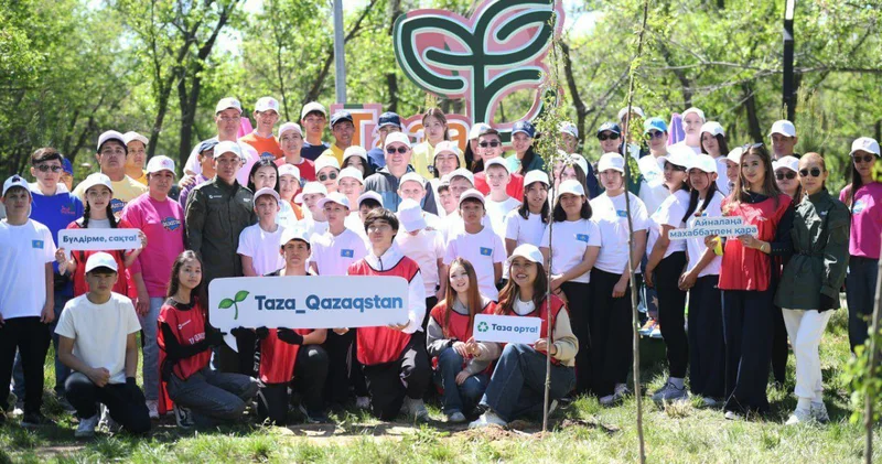 Таза Қазақстан : Алматы облысында өткен сенбілікке 47 мың адам қатысты