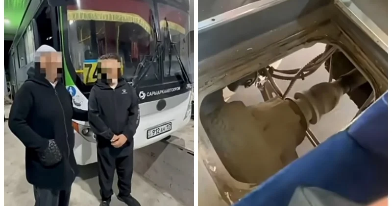 Шымкентте 12 жасар оқушы автобустағы әрекеті үшін кешірім сұрады