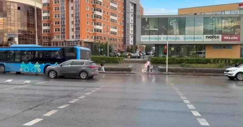 За день в Астане выпало около трети месячной нормы осадков акимат