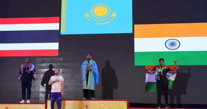 Сборная Казахстана выиграла 18 наград на чемпионате Азии во Вьетнаме