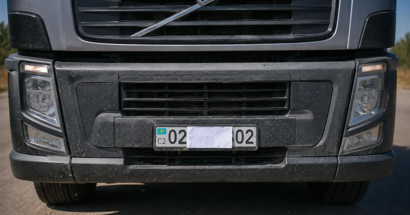 “Мемлекеттік нөмірге қағаз жабыстырған“ туысының қалжыңы үшін қазақстандық жүргізуші куәлігінен айырылды
