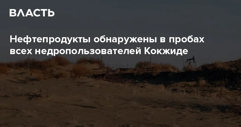 Нефтепродукты обнаружены в пробах всех недропользователей Кокжиде Аналитический интернет журнал Власть