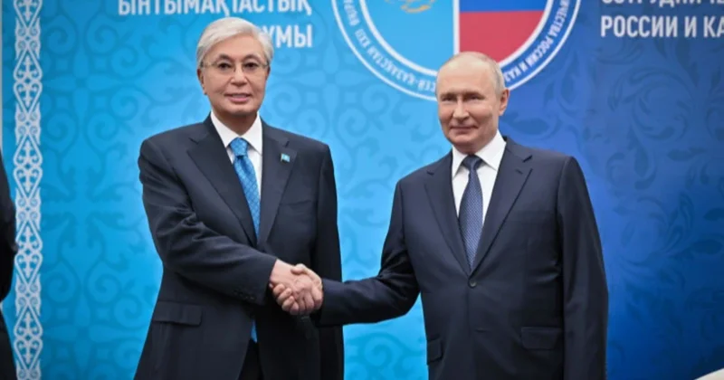 Токаев поблагодарил Путина за поддержку в тяжелый для Казахстана момент