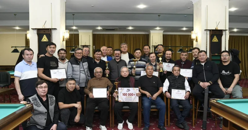 Астанада журналистер арасындағы дәстүрлі бильярд турнирі өтті