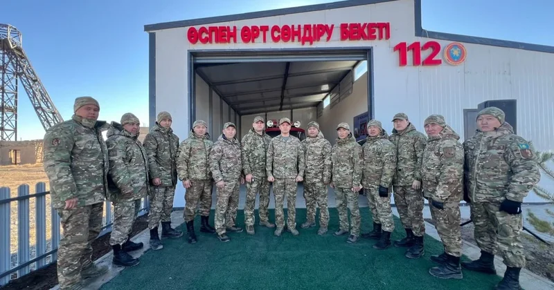 Трёхсотый добровольный противопожарный пост открыли в Казахстане
