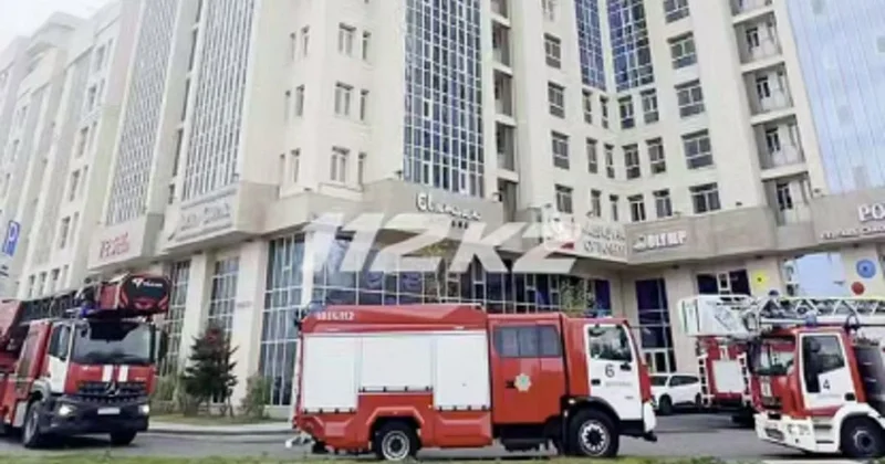 Квартира загорелась в 18 этажном ЖК на проспекте Мәңгілік Ел в Астане (видео)