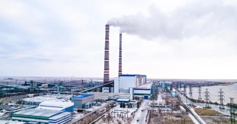 На ГРЭС 1 в Экибастузе выявили утечку золошлаковых отходов