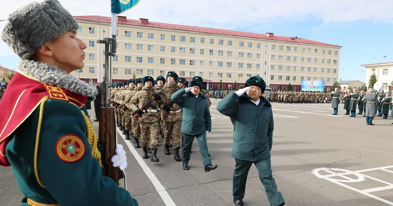 Около 750 новобранцев Нацгвардии приняли присягу в Астане