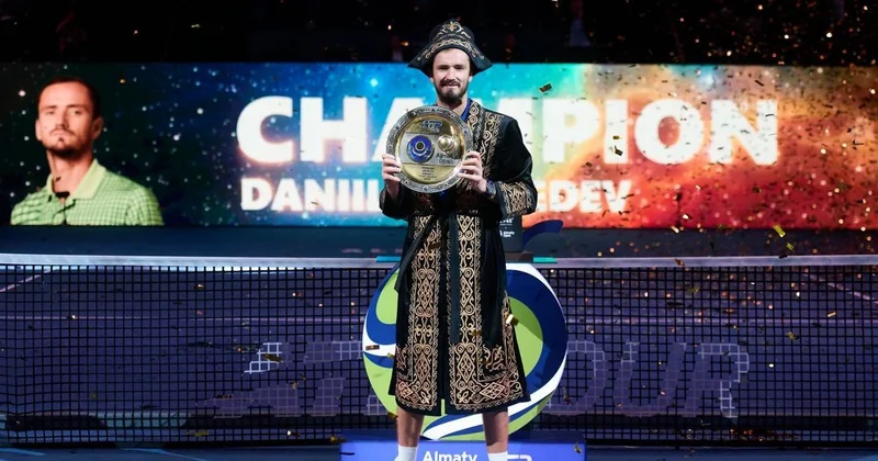 Даниил Медведев второй раз подряд стал чемпионом Almaty Open ATP 250