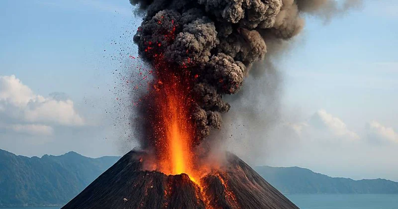 Восемь новых извержений вулкана Семеру произошло в Индонезии