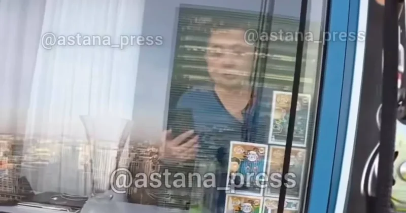 Житель ЖК в Астане пригрозил перерезать веревку альпинисту