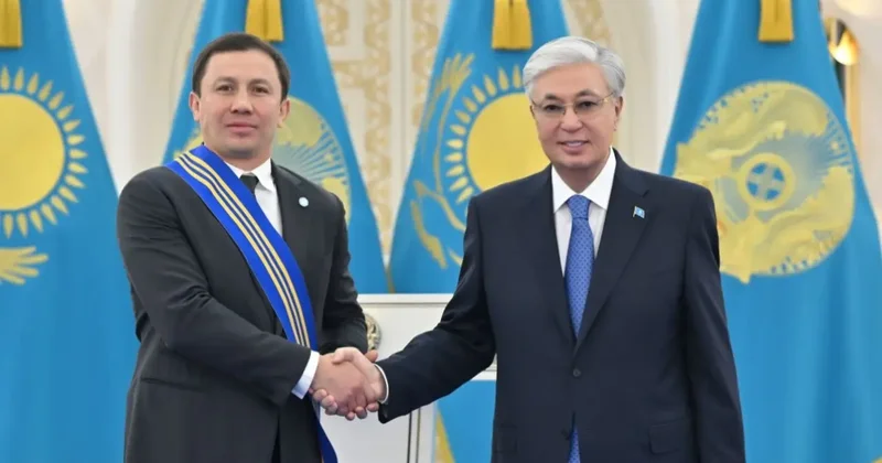 "Ваше имя вписано в историю мирового бокса". Токаев принял Головкина