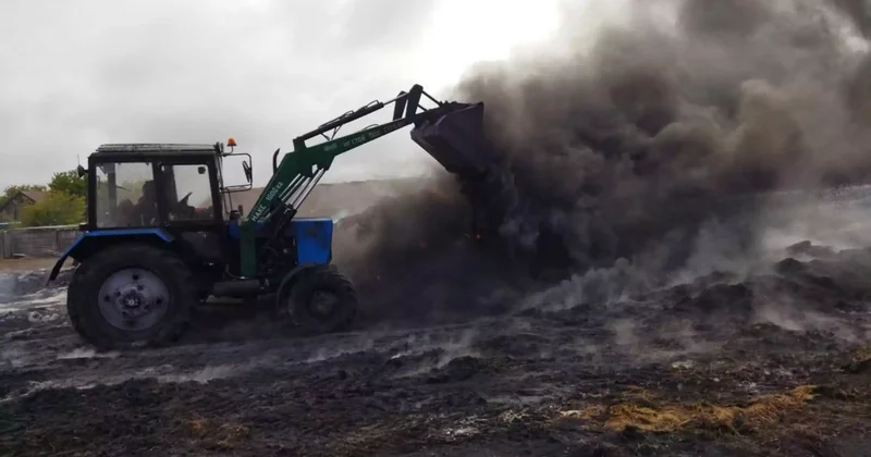 Қостанай облысында ер адам жұмысқа қабылдамай қойған фермердің шөбін өртеп жіберді