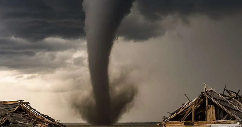 На Техас обрушился торнадо