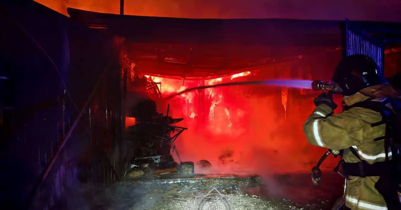 Крупный пожар в Японии тушат уже неделю