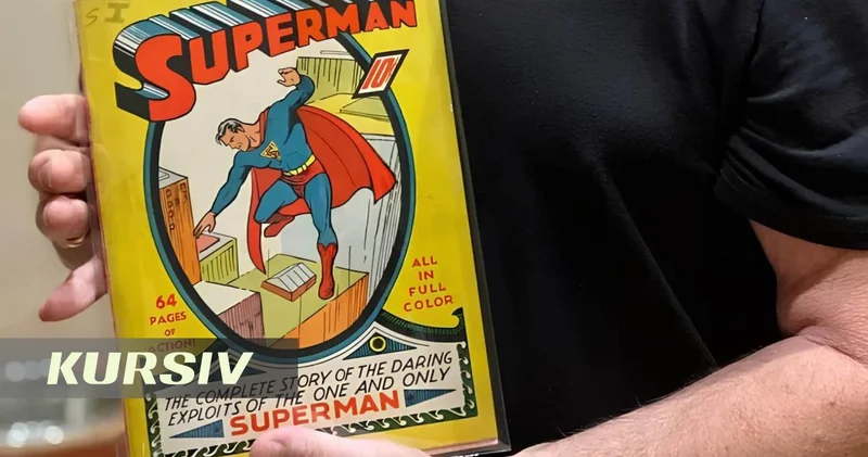 Superman No. 1 comic sells for record $9.12 million