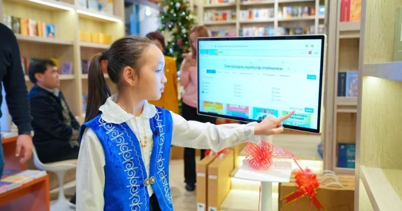 Астанада мектеп пен кітапханаларда интернетсіз жұмыс істейтін цифрлық оқу станциялар жұмыс істейді