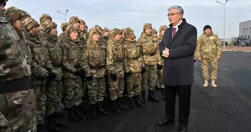Токаев в Таразе: автобус в подарок военной школе, посещение аритмологической клиники
