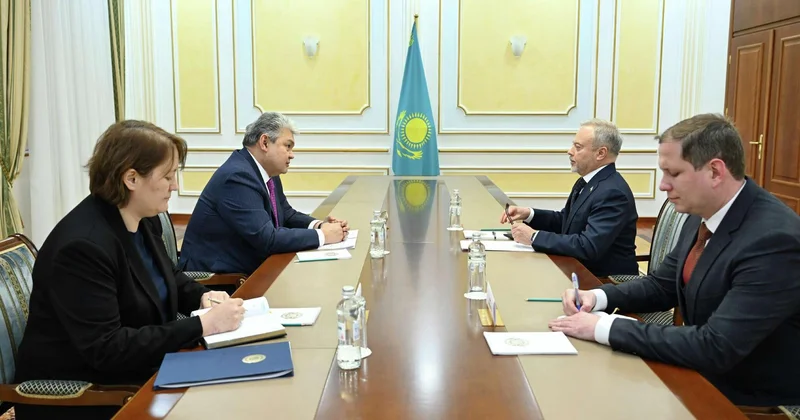 Көшербаев Украина елшісін қабылдады