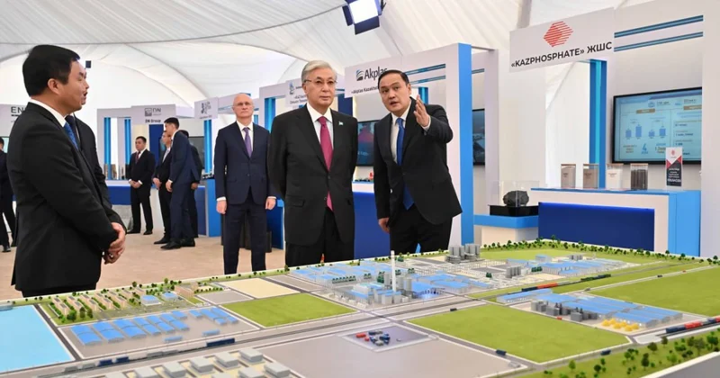 Токаеву представили проекты на миллиарды долларов в Жамбылской области