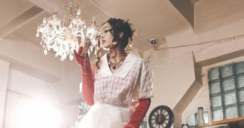 Айжулдыз Адайбекова устроила необычную новогоднюю фотосессию