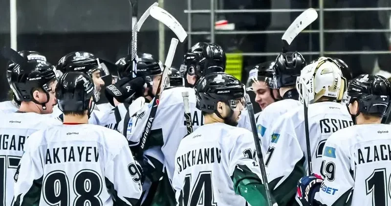 Қазақстан чемпионаты аясындағы хоккей матчы ірі есеппен аяқталды