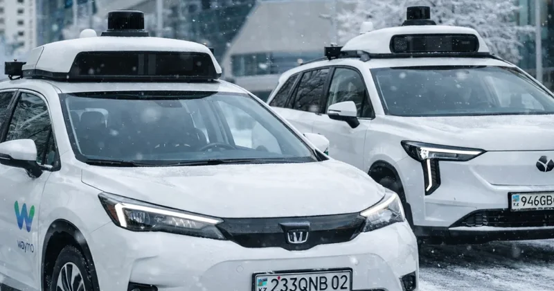 Такси без людей: в 2026 году в Астане могут появится беспилотные машины