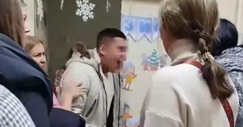 Дед Мороз не вручил подарок: нервный срыв отца обиженного ребенка обсуждают в Сети (ВИДЕО)