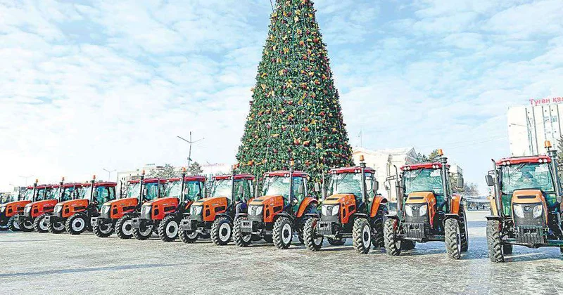 За соблюдение чистоты трактор в подарок